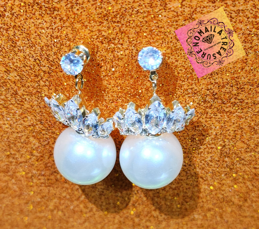 Pearl Drop Earring D-1016