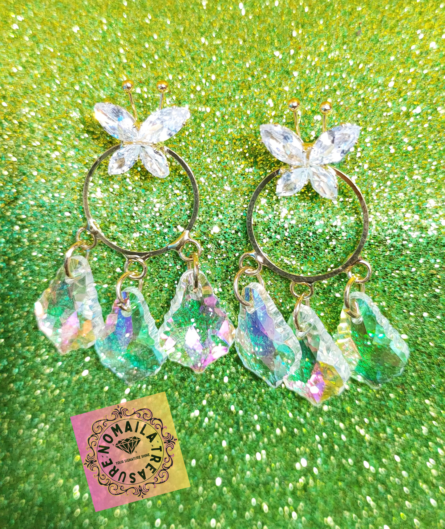 Chandelier Earing D-1014