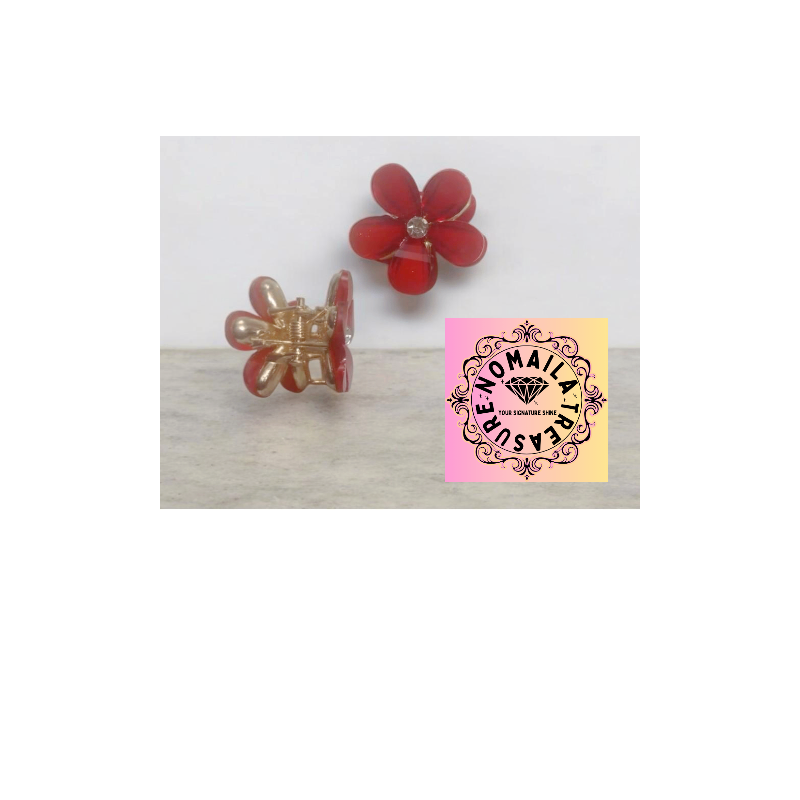 Camellia Fashion Mini Hair Clip D-5003