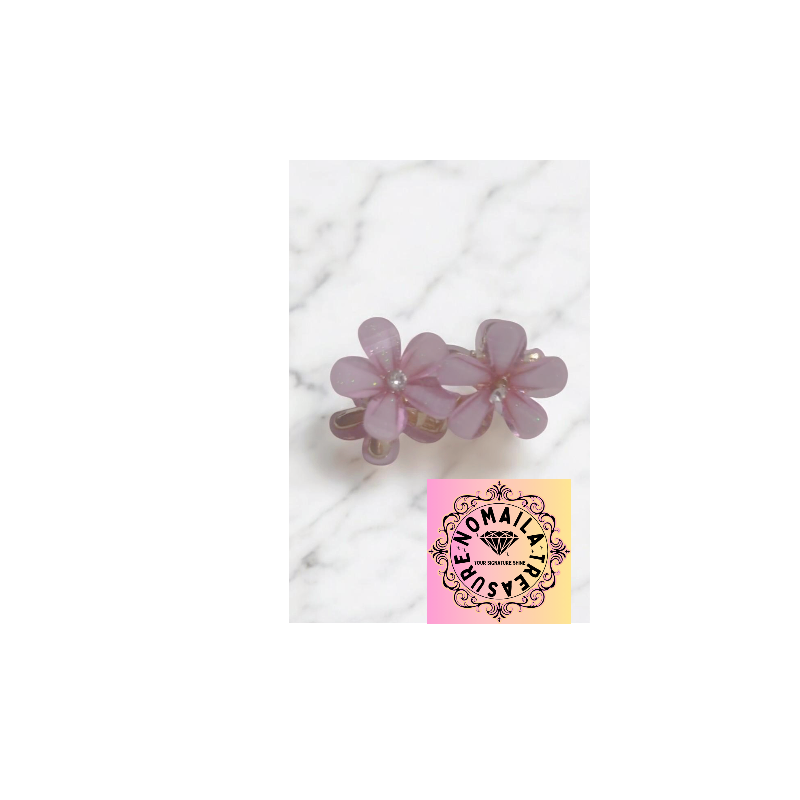 Camellia Fashion Mini Hair Clip D-5003